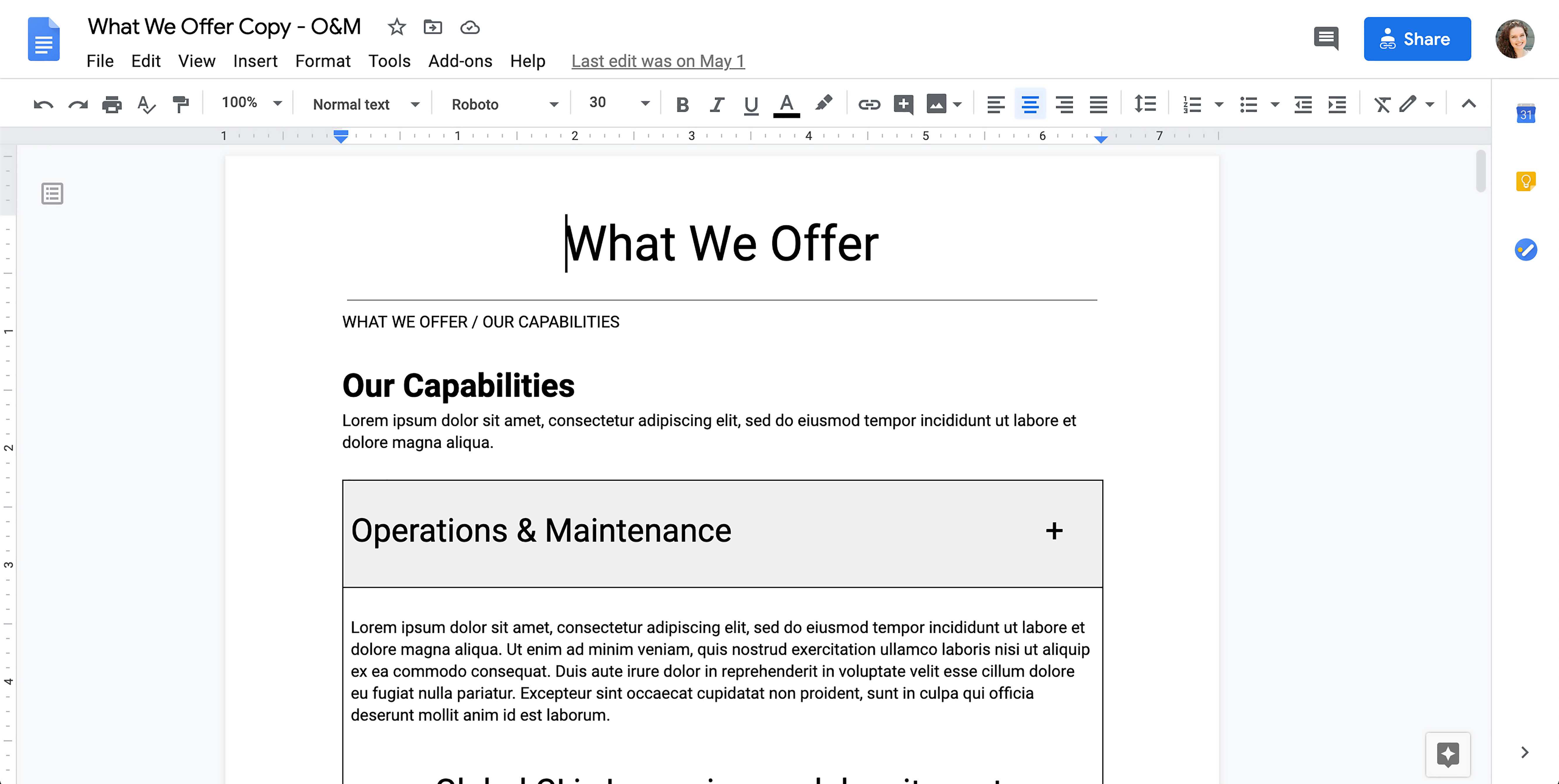 Mid fidelity wireframes and matching word docs so that stakeholders can edit and input content.